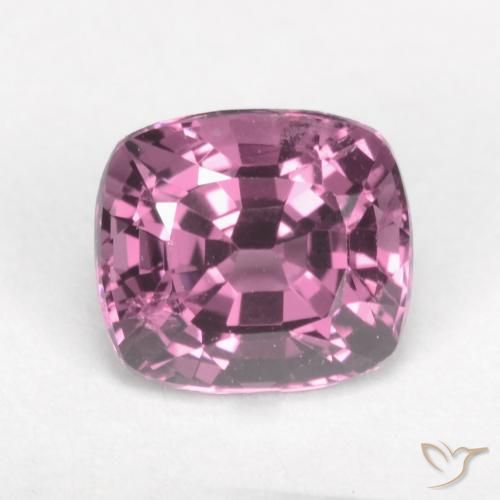 1.42ct Натуральный Красновато-пурпурный шпинель, Подушка, VVS-VS