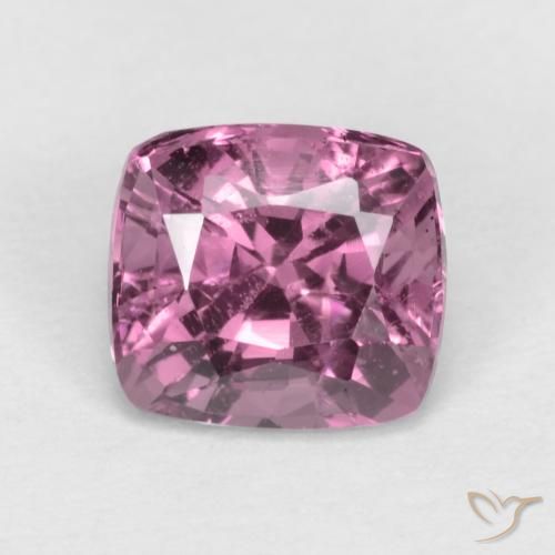 1.40ct Натуральный Глубокая лаванда шпинель, Подушка, Чистота VS