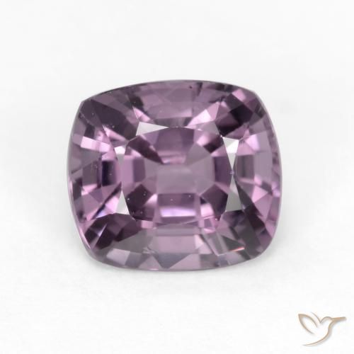 1.34ct Натуральный Светло-виноградный фиолетовый шпинель, Подушка, Чистота VS