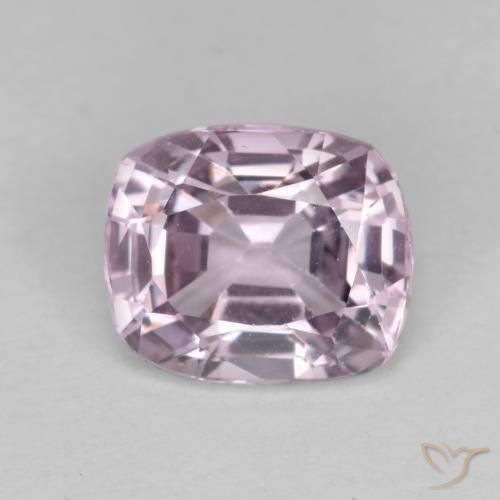 1.13ct Натуральный Очень светлый розовато-фиолетовый шпинель, Подушка, Чистота VS