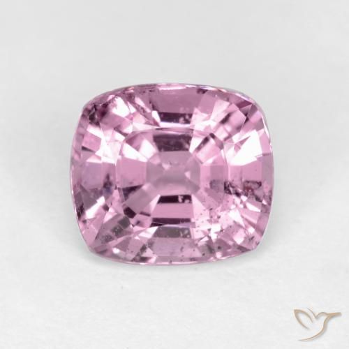 1.29ct Натуральный Пурпурно-розовый шпинель, Подушка, VS-SI