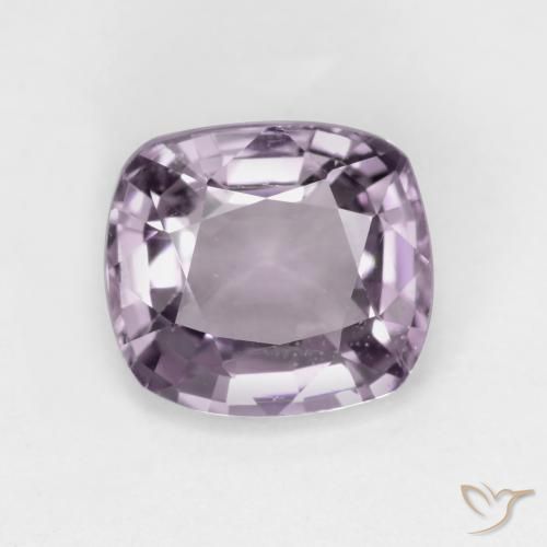 1.24ct Натуральный Светло-винно-пурпурный шпинель, Подушка, Чистота VS