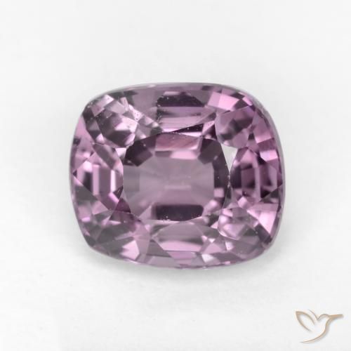 1.17ct Натуральный Виноградно-фиолетовый шпинель, Подушка, Чистота VS