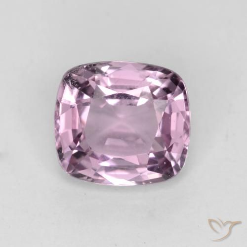 1.13ct Натуральный Очень светлый розовато-фиолетовый шпинель, Подушка, Чистота VS