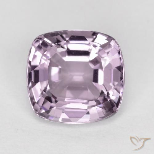 1.24ct Натуральный Светло-фиолетовый шпинель, Подушка, Чистота VS