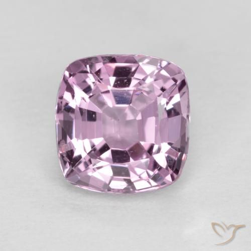1.27ct Натуральный Очень светлый розовато-фиолетовый шпинель, Подушка, Чистота VS