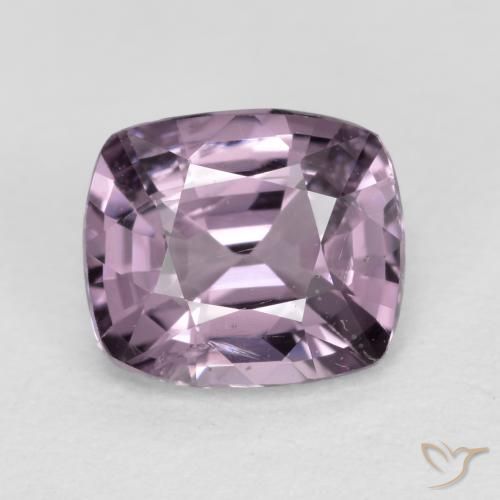 1.03ct Натуральный Серый фиолетовый шпинель, Подушка, Чистота VS