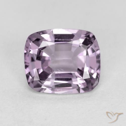 0.90ct Натуральный Средний фиолетовый шпинель, Подушка, Чистота VS