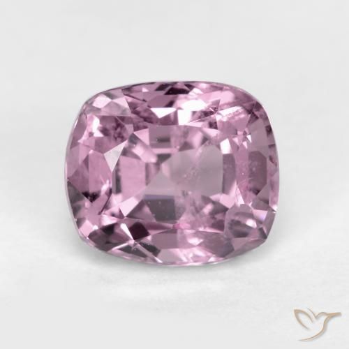 1.35ct Натуральный Средний фиолетовый шпинель, Подушка, Чистота VS
