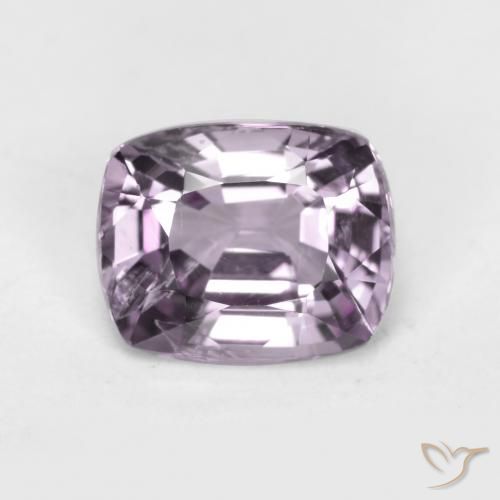 1.12ct Натуральный Серый фиолетовый шпинель, Подушка, Чистота VS