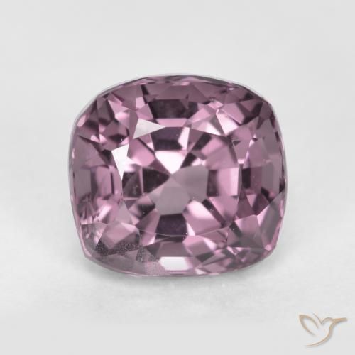 1.24ct Натуральный Серо-фиолетовый шпинель, Подушка, Чистота VS