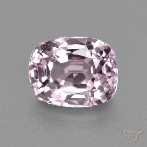 1.20ct Натуральный Очень светлый розовато-фиолетовый шпинель, Подушка, Чистота VS