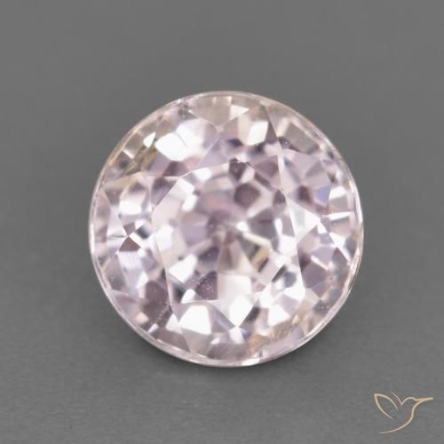 0.75ct Натуральный Очень светло-розовый шпинель, Круглый, VS-SI