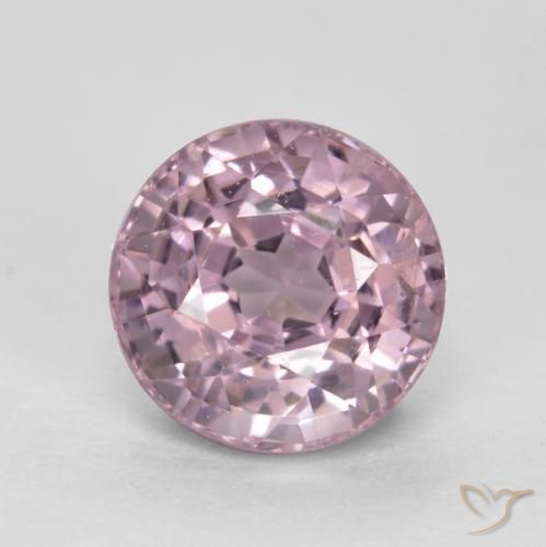 0.75ct Натуральный Розовато-пурпурный шпинель, Круглый, VS-SI