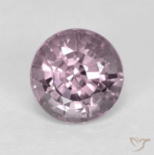 0.65ct Натуральный Средний фиолетовый шпинель, Круглый, Чистота VS