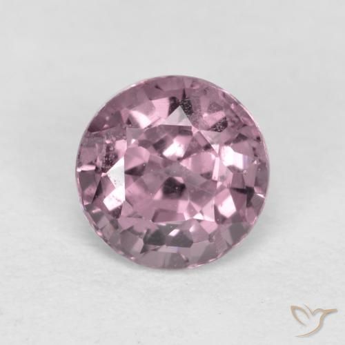 0.51ct Натуральный Средний фиолетовый шпинель, Круглый, Чистота VS