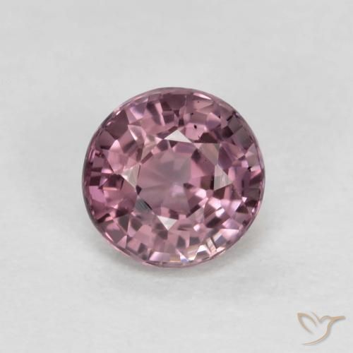 0.56ct Натуральный Красновато-пурпурный шпинель, Круглый, Чистота VS