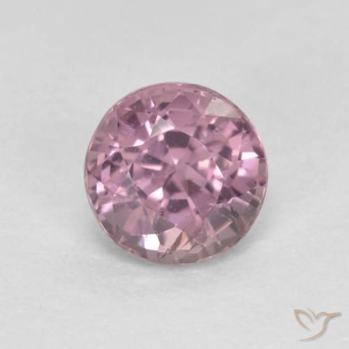 0.68ct Натуральный Глубокая лаванда шпинель, Круглый, Чистота VS, Photo A