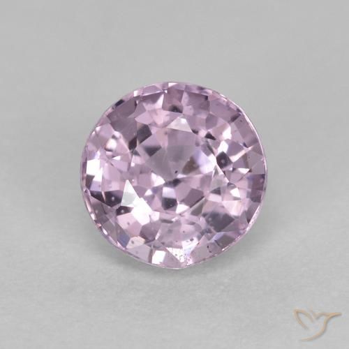 0.62ct Натуральный Светло-розовый шпинель, Круглый, Чистота VS