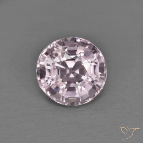 0.58ct Натуральный Средний фиолетовый шпинель, Круглый, VVS-VS