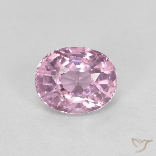 0.44ct Натуральный Средне-светло-фиолетовый шпинель, Овал, Чистота VS