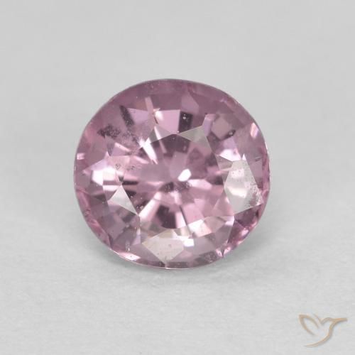 0.56ct Натуральный Лаванда шпинель, Круглый, Чистота VS