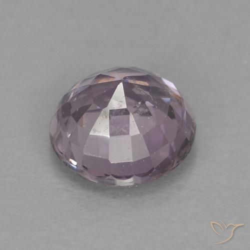 0.60 карата, натуральный Средний фиолетовый Шпинель, Круглый, VVS-VS