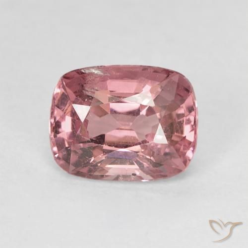 1.39ct Натуральный Светло-розовый шпинель, Подушка, Чистота VS