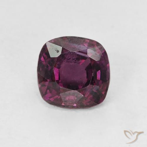 0.97ct Натуральный Темно-пурпурный шпинель, Подушка, VVS-VS