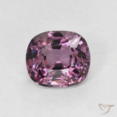 0.82ct Натуральный Темно-пурпурный шпинель, Подушка, VVS-VS