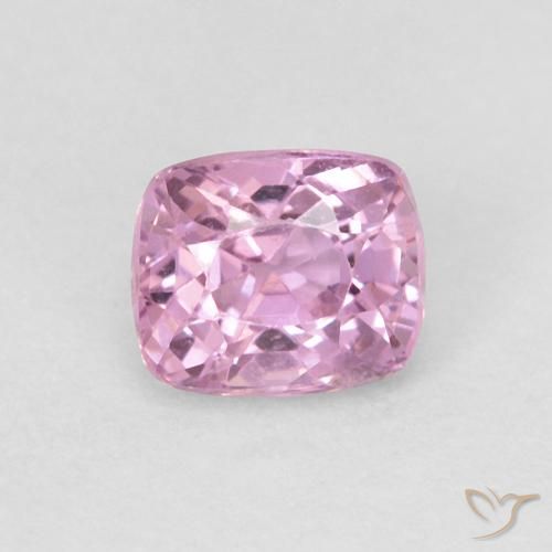 0.46ct Натуральный Светло-розовая жевательная резинка шпинель, Подушка, Чистота VVS
