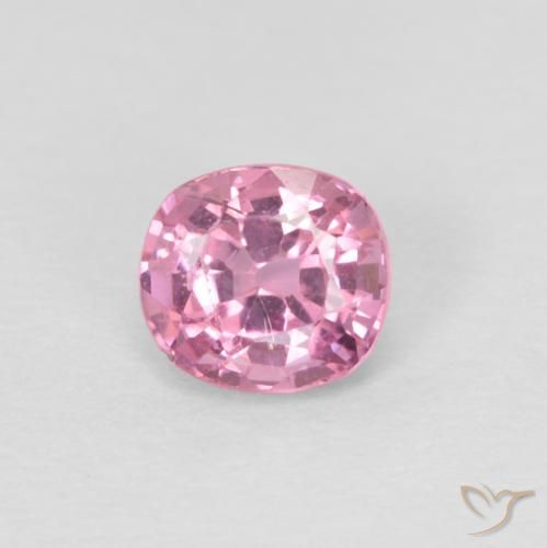 0.37ct Натуральный Средний розовый шпинель, Подушка, Чистота VS, Photo A