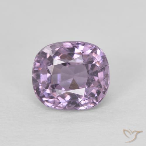 0.66ct Натуральный Светло-серовато-фиолетовый шпинель, Подушка, Чистота VS