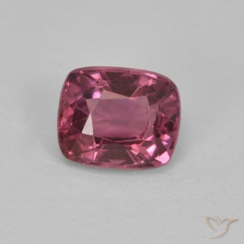 0.60ct Натуральный Темно-пурпурный шпинель, Подушка, VVS-VS