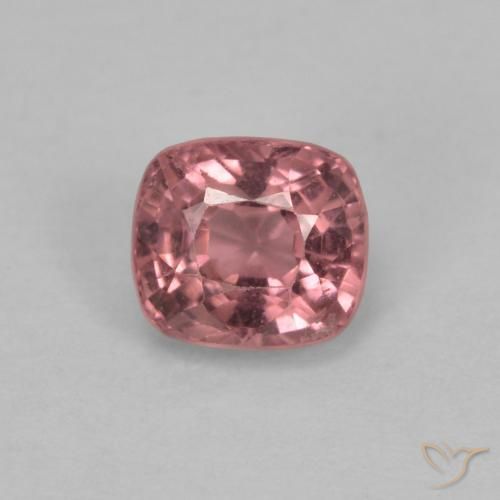 0.60ct Натуральный Красновато-пурпурный шпинель, Подушка, VVS-VS