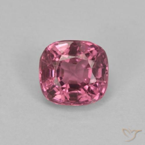 0.63ct Натуральный Средний фиолетовый шпинель, Подушка, VVS-VS