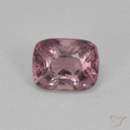 0.54ct Натуральный Сливово-серый шпинель, Подушка, VVS-VS