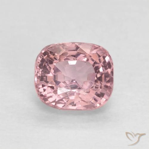 0.62ct Натуральный Ярко-розовый шпинель, Подушка, Чистота VS