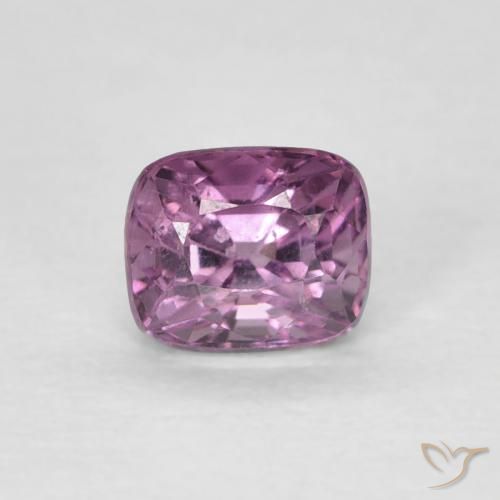 0.50ct Натуральный Средний фиолетовый шпинель, Подушка, Чистота VS