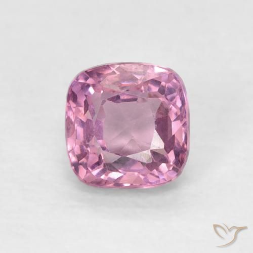 0.52ct Натуральный Светло-пурпурный шпинель, Подушка, Чистота VS, Photo A