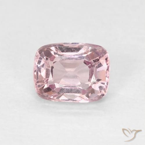 0.56ct Натуральный Светло-розовый шпинель, Подушка, Чистота VS