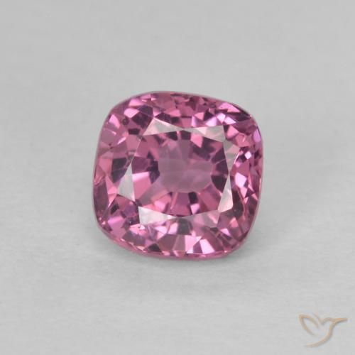 0.79ct Натуральный Средний фиолетовый шпинель, Подушка, VVS-VS