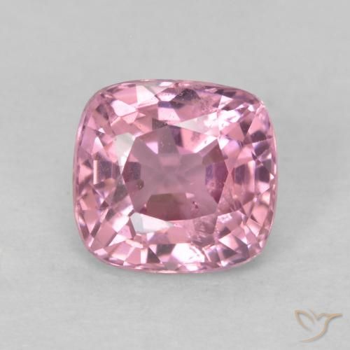 0.71ct Натуральный Розовато-пурпурный шпинель, Подушка, Чистота VS