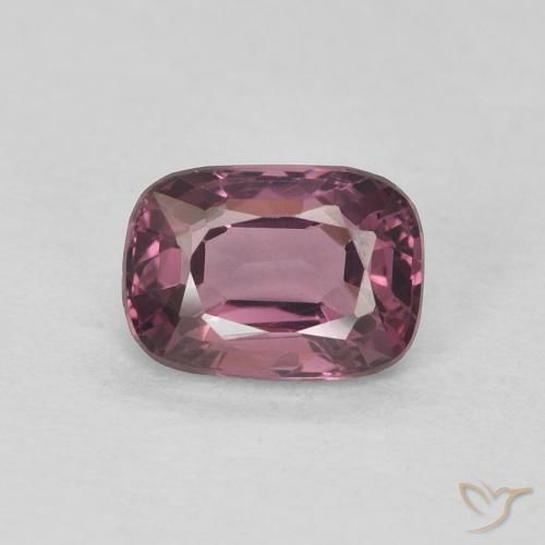 0.58ct Натуральный Темно-красновато-фиолетовый шпинель, Подушка, Чистота VVS