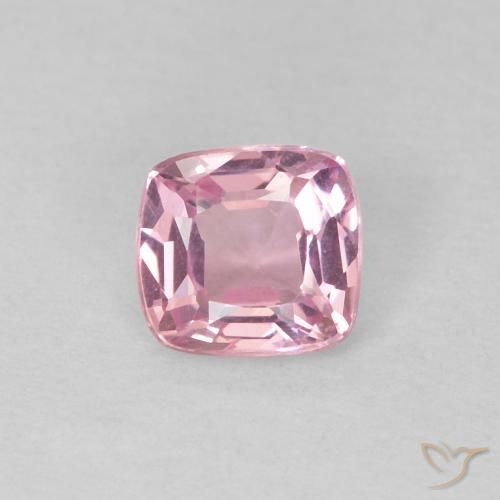 0.39ct Натуральный Светло-розовая жевательная резинка шпинель, Подушка, Чистота VVS