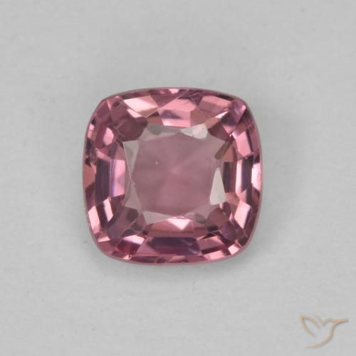 0.55ct Натуральный Ярко-розовый шпинель, Подушка, Чистота VVS