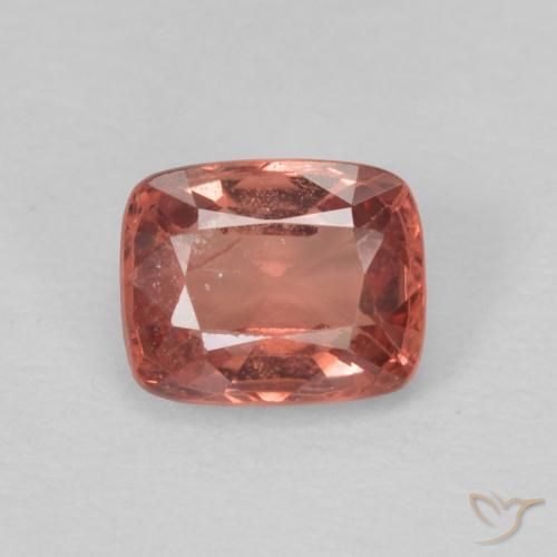 0.67ct Натуральный Красновато-розовый шпинель, Подушка, Чистота VS