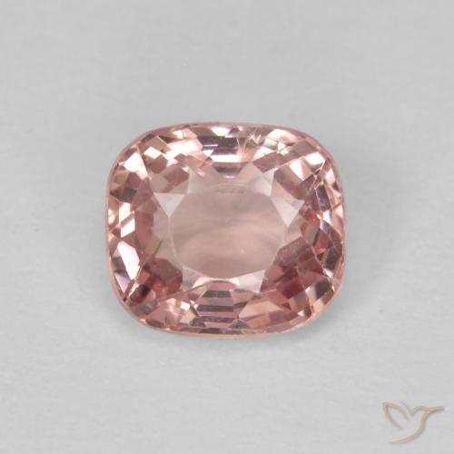 0.64ct Натуральный Светло-розовый разных оттенков шпинель, Подушка, Чистота VVS