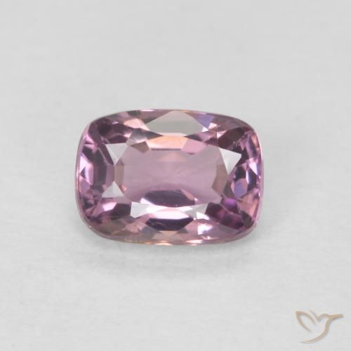 0.50ct Натуральный Светло-пурпурный шпинель, Подушка, Чистота VS