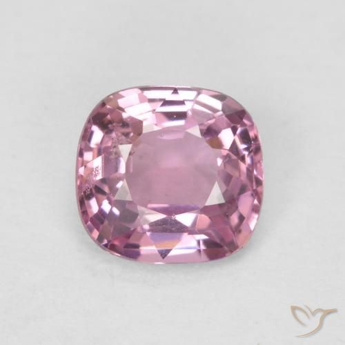 0.61ct Натуральный Ярко-розовый шпинель, Подушка, Чистота VS